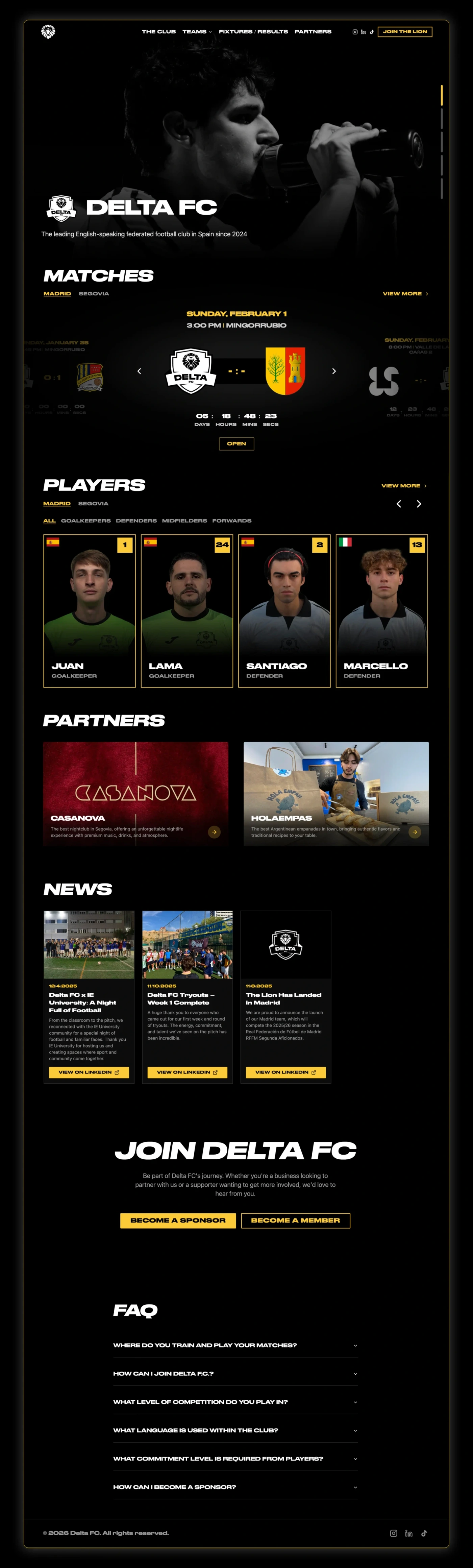 Delta FC — case study