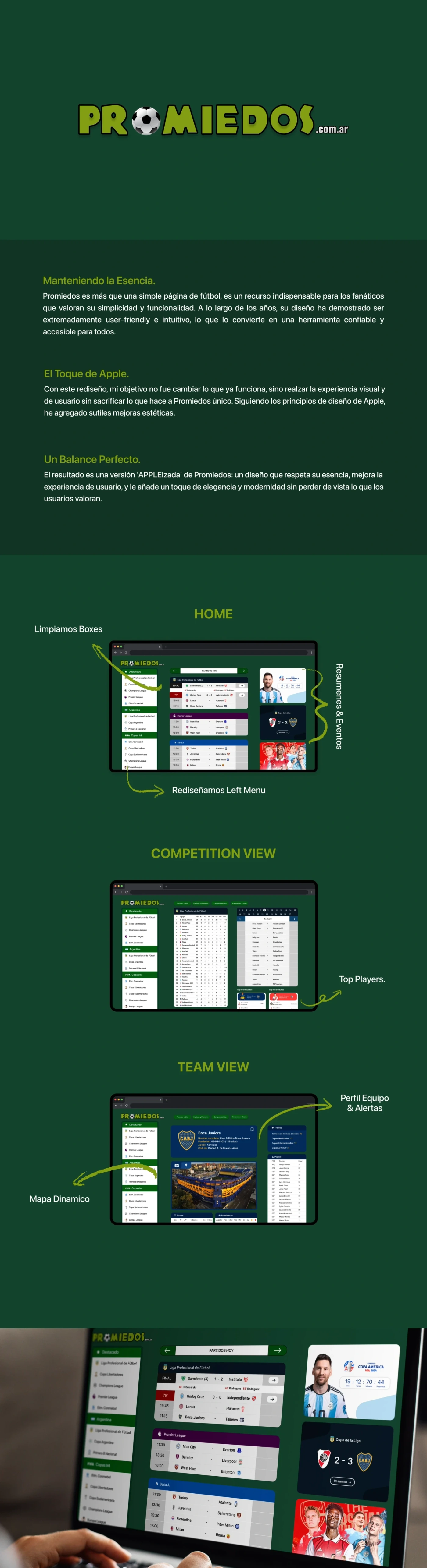 Promiedos — case study